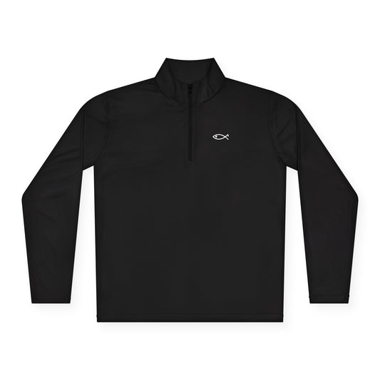 Unisex Quarter-Zip Pullover