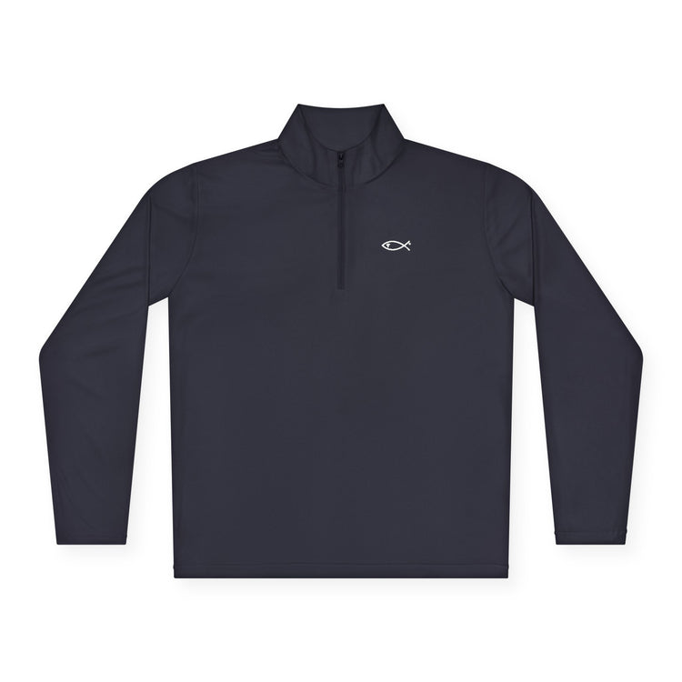 Unisex Quarter-Zip Pullover