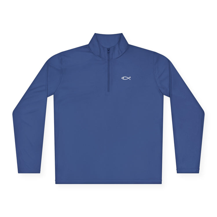 Unisex Quarter-Zip Pullover