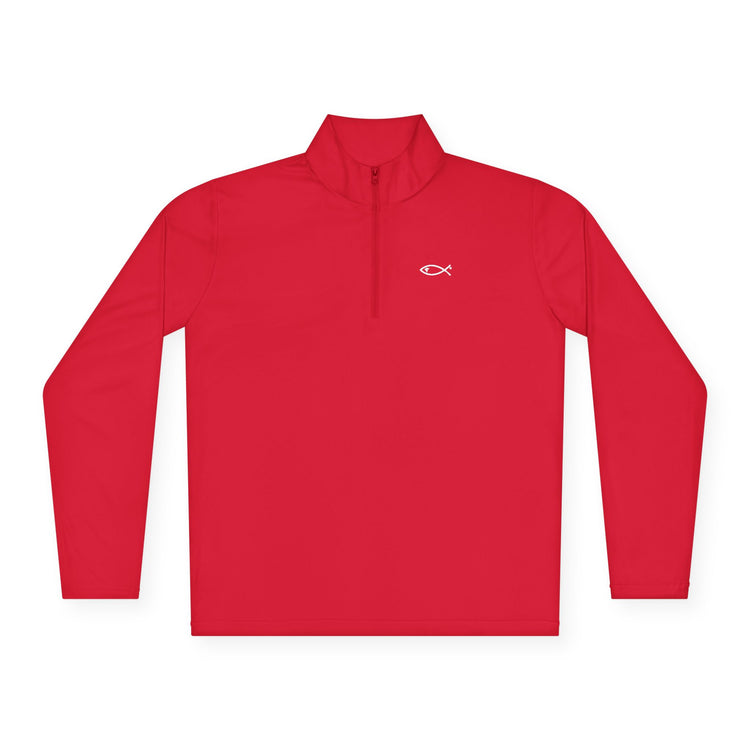 Unisex Quarter-Zip Pullover